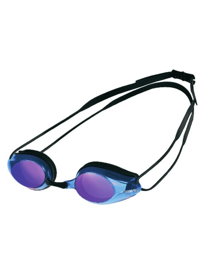 arena نظارات سباحة احترافية Tracks Mirror BLACK-BLUE MULTI-BLACK SW3 - Image 2